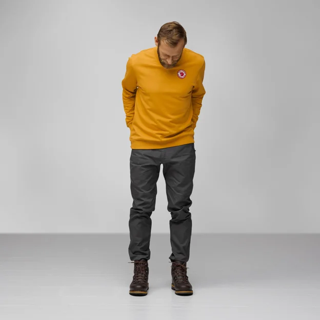 Fjällräven 1960 Logo Badge Sweater M Men’s Sweaters & knitwear Model Model front 75888