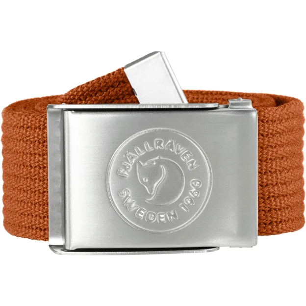 Fjällräven 1960 Logo Belt Unisex Belts & braces Brown, Orange Main Front 59258