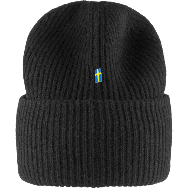 Fjällräven 1960 Logo Hat Black Edition Unisex Caps, hats & beanies Black Main Back 97542