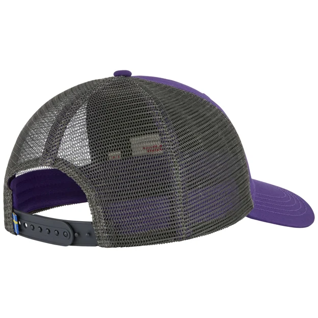 Fjällräven 1960 Logo Långtradarkeps Unisex Outlet Purple Main Back 104527