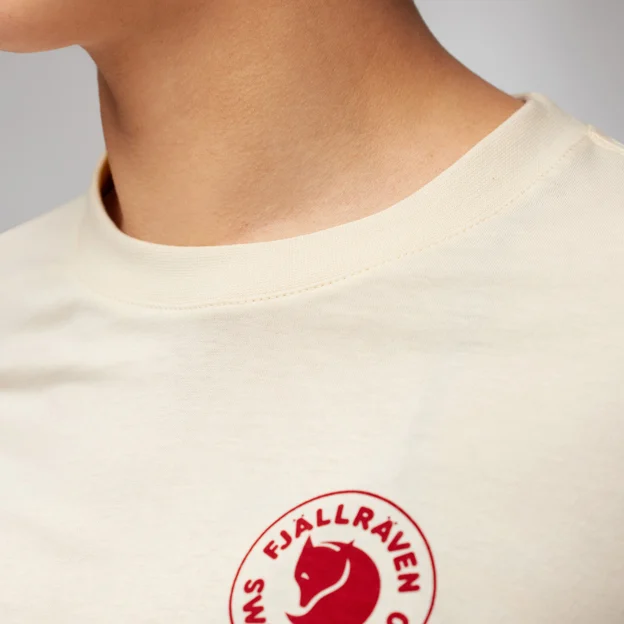 Fjällräven 1960 Logo T-shirt LS W Women’s T-shirts & tank tops Detail Angle F 75900