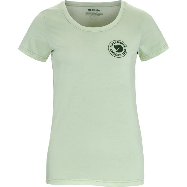 Fjällräven 1960 Logo T-shirt W Women’s T-shirts & tank tops Pink Main Front 100871
