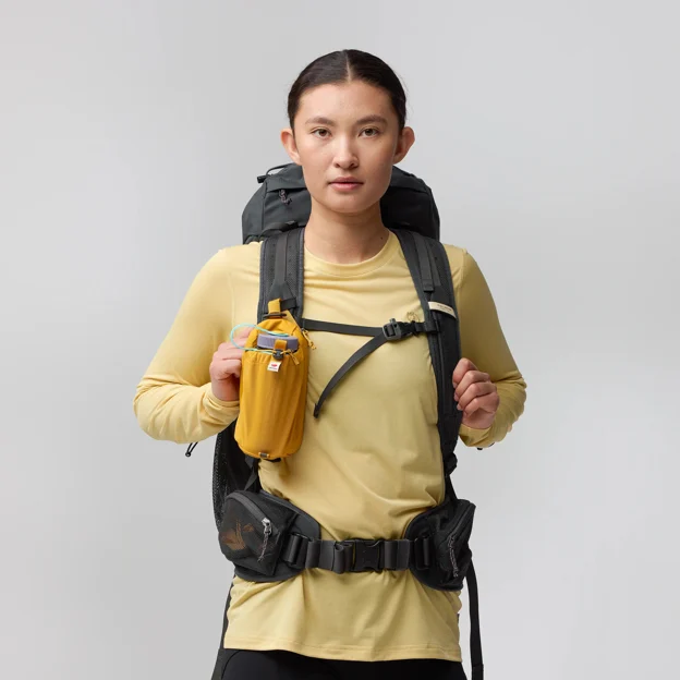 Fjällräven Abisko Bottle Pocket Unisex Backpack & bag accessories Model Angle F 89637