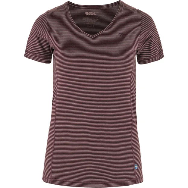 Fjällräven Abisko Cool T-shirt W Women’s T-shirts & tank tops Red Main Front 73784