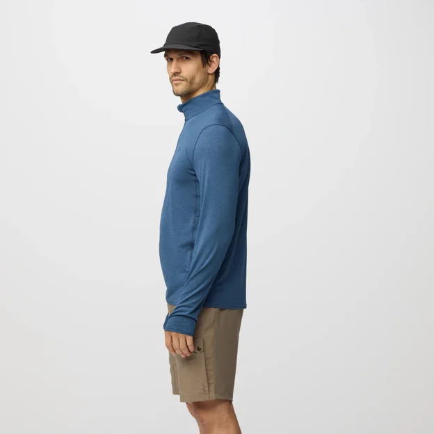 Fjällräven Abisko Day Hike Half Zip M Men’s T-shirts & tank tops Model Model side 99906
