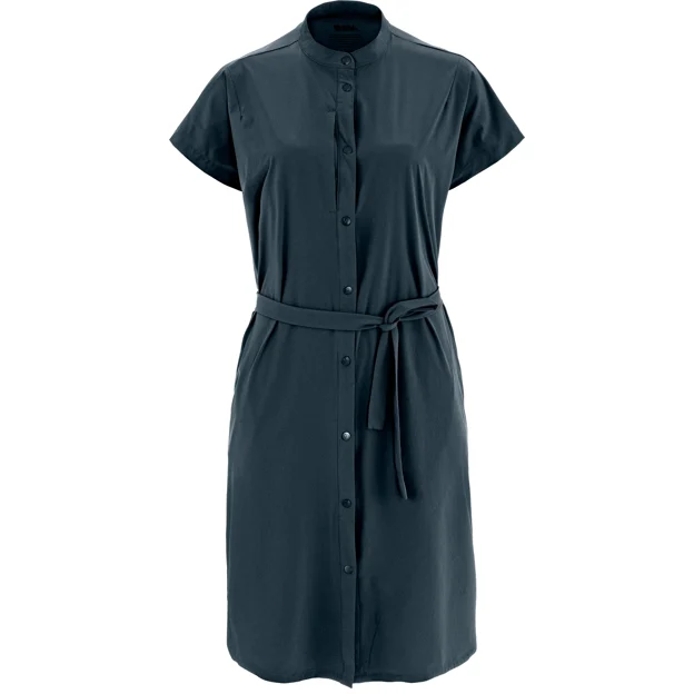 Fjällräven Abisko Fjäll Dress W Women’s Dresses Blue Main Front 100873