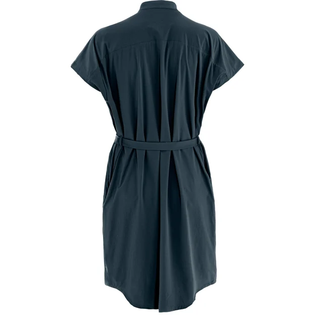 Fjällräven Abisko Fjäll Dress W Women’s Dresses Blue Main Back 100657
