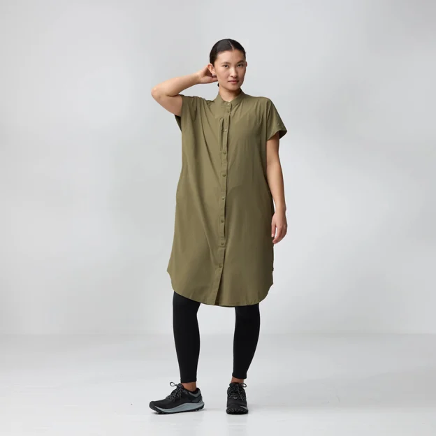 Fjällräven Abisko Fjäll Dress W Women’s Dresses Model Angle K 89921