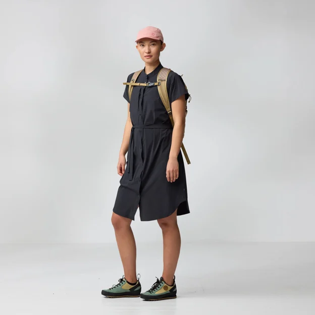 Fjällräven Abisko Fjäll Dress W Women’s Dresses Model Angle L 89930