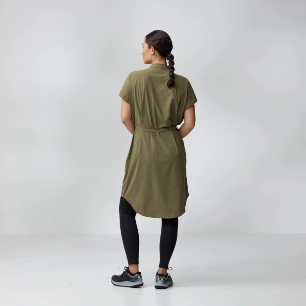 Fjällräven Abisko Fjäll Dress W Women’s Dresses Model Model back 89240