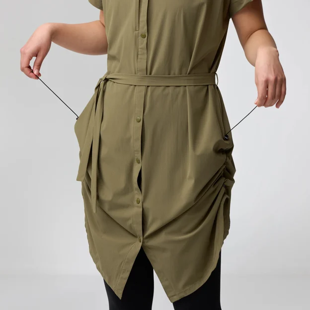 Fjällräven Abisko Fjäll Dress W Women’s Dresses Model Angle F 89910