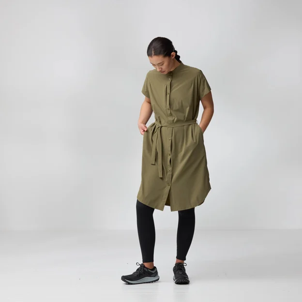 Fjällräven Abisko Fjäll Dress W Women’s Dresses Model Angle H 89935