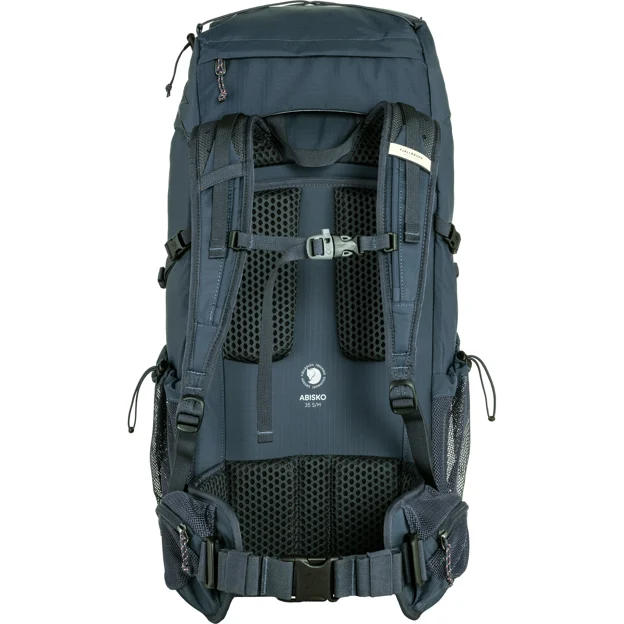 Fjällräven Abisko Hike 35 S/M Unisex Trekking backpacks Blue Main Back 67024