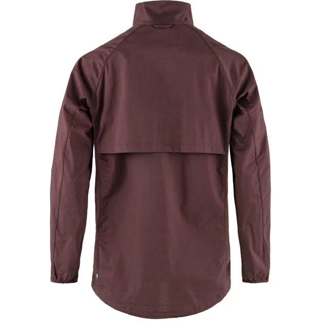 Fjällräven Abisko Hike Anorak W Women’s Anoraks Red Main Back 80919
