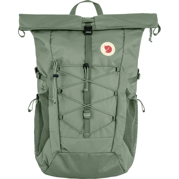 Fjällräven Abisko Hike Foldsack Unisex Daypacks Green Main Front 59277