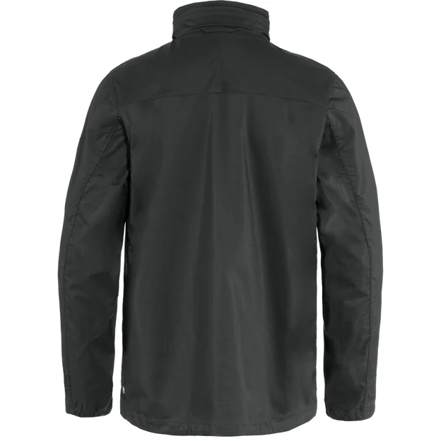 Fjällräven Abisko Hike Jacket M Men’s Trekking jackets Grey Main Back 67034