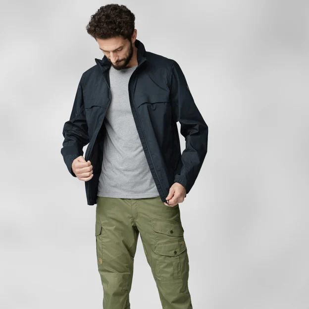 Fjällräven Abisko Hike Jacket M Men’s Trekking jackets Model Model side 66586