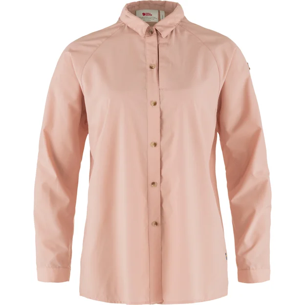 Fjällräven Abisko Hike Shirt W Women’s Shirts Pink Main Front 73477