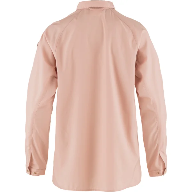 Fjällräven Abisko Hike Shirt W Women’s Shirts Pink Main Back 81016