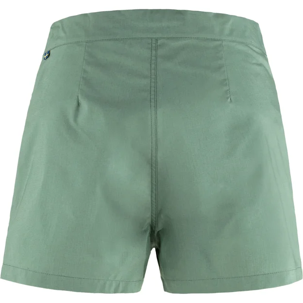 Fjällräven Abisko Hike Shorts W Women’s Shorts & skirts Green Main Back 81273