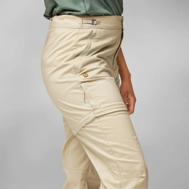 Fjällräven Abisko Hike Zip-off Trs W Women’s Trekking trousers Model Angle F 82081