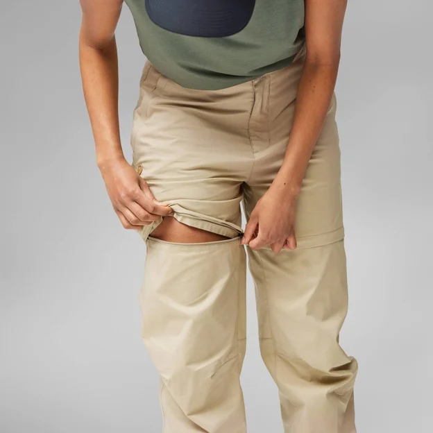 Fjällräven Abisko Hike Zip-off Trs W Women’s Trekking trousers Model Angle G 82082