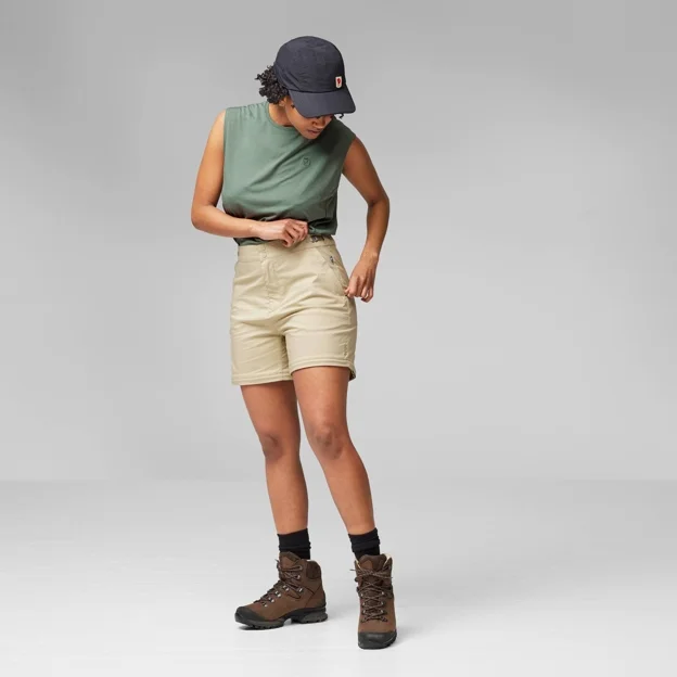Fjällräven Abisko Hike Zip-off Trs W Women’s Trekking trousers Model Angle H 82083