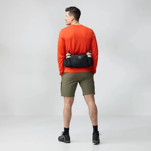 Fjällräven Abisko Hip Pack 6 Unisex Wallets & small bags Model Model front 90175