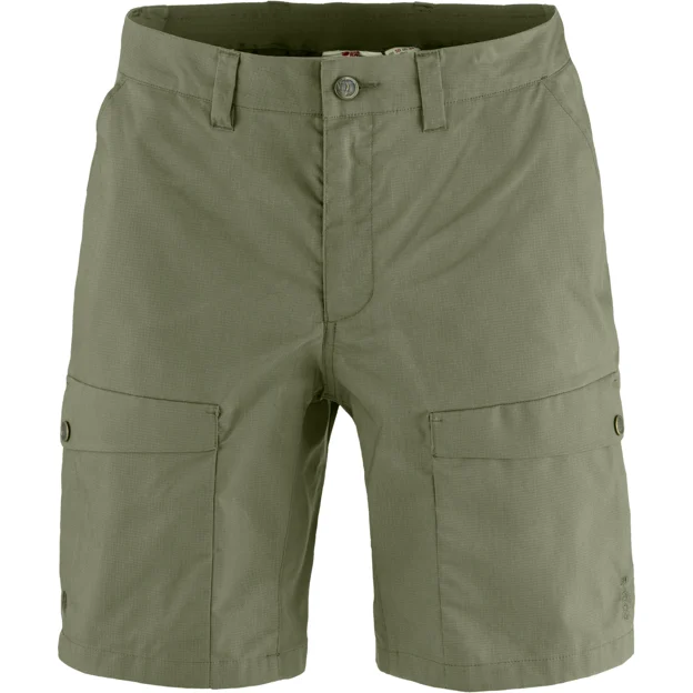 Fjällräven Abisko Hybrid Trail Shorts M Men’s Shorts & skirts Green Main Front 84553