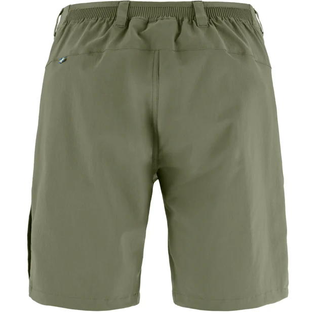 Fjällräven Abisko Hybrid Trail Shorts M Men’s Shorts & skirts Green Main Back 88389