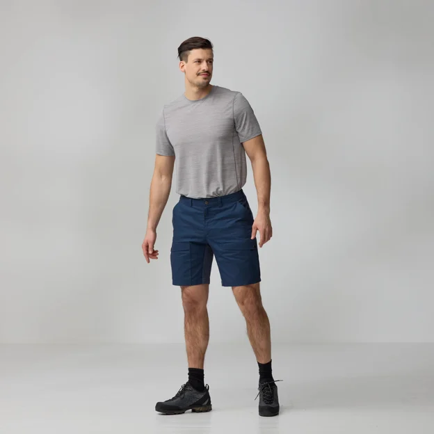 Fjällräven Abisko Hybrid Trail Shorts M Men’s Shorts & skirts Model Model front 90224