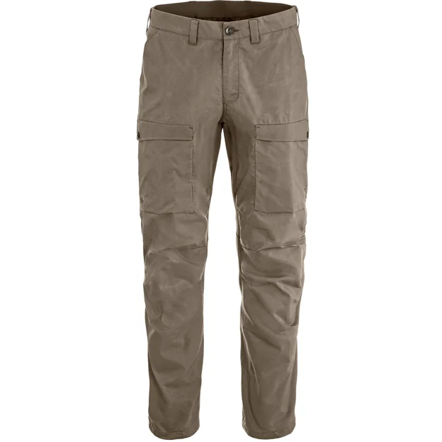 Fjällräven Abisko Hybrid Trail Trs M Men’s Trekking trousers Brown Main Front 100732