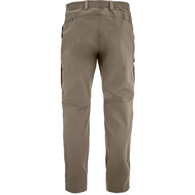 Fjällräven Abisko Hybrid Trail Trs M Men’s Trekking trousers Brown Main Back 100731