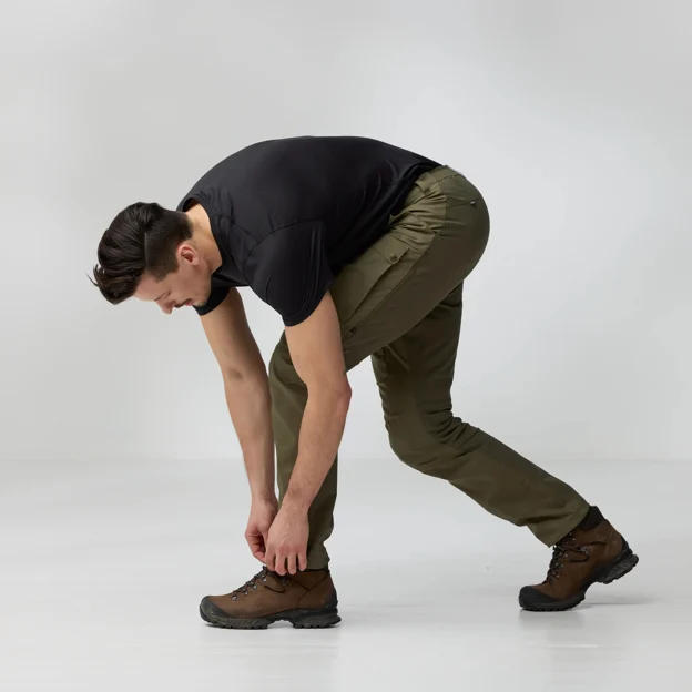 Fjällräven Abisko Hybrid Trail Trs M Men’s Trekking trousers Model Angle M 89995