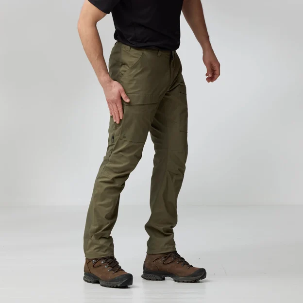Fjällräven Abisko Hybrid Trail Trs M Men’s Trekking trousers Model Angle F 89952