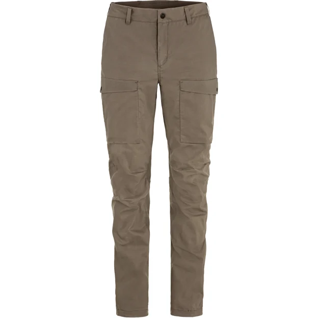 Fjällräven Abisko Hybrid Trail Trs W Women’s Trekking trousers Brown Main Front 100144