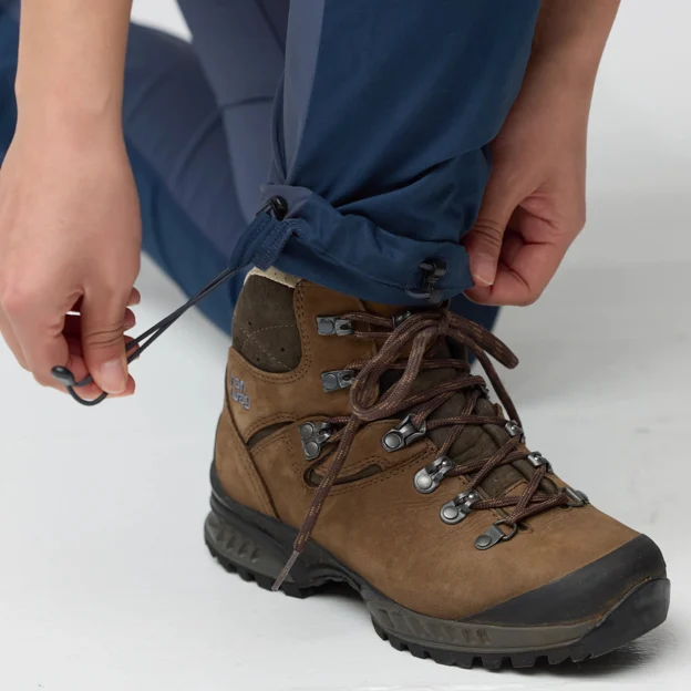 Fjällräven Abisko Hybrid Trail Trs W Women’s Trekking trousers Model Angle M 90236