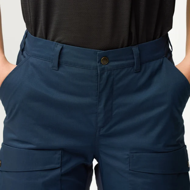 Fjällräven Abisko Hybrid Trail Trs W Women’s Trekking trousers Model Angle G 90218