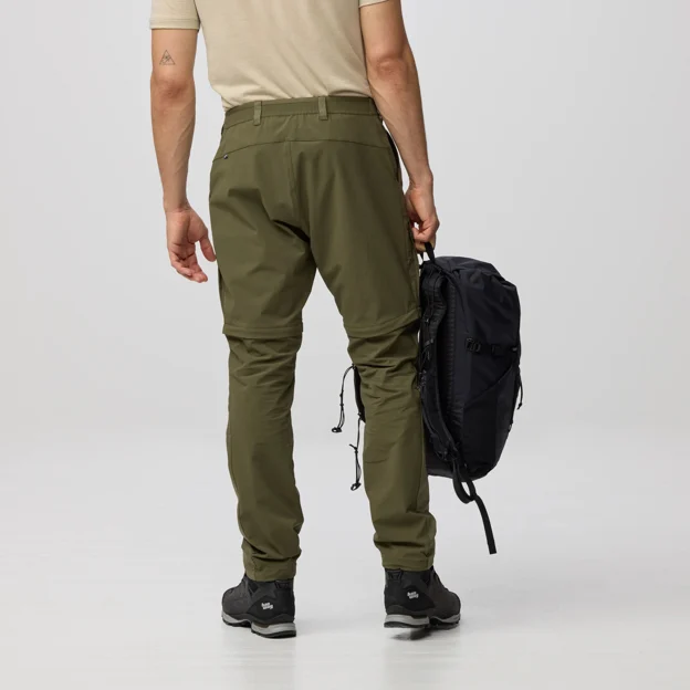 Fjällräven Abisko Hybrid Trail Trs Zip-off M Men’s Trekking trousers Model Model back 99899