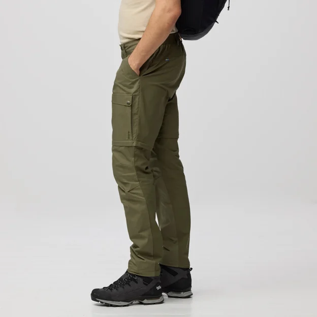 Fjällräven Abisko Hybrid Trail Trs Zip-off M Men’s Trekking trousers Model Model side 99900