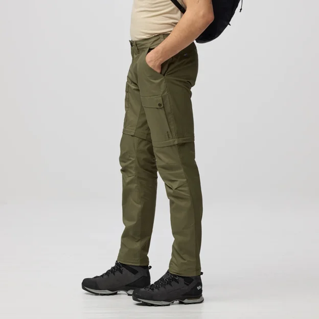 Fjällräven Abisko Hybrid Trail Trs Zip-off M Men’s Trekking trousers Model Angle F 99897