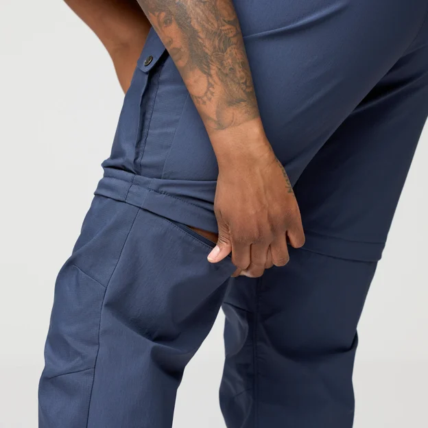 Fjällräven Abisko Hybrid Trail Trs Zip-off W Women’s Trekking trousers Model Angle M 99939