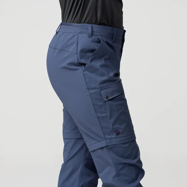 Fjällräven Abisko Hybrid Trail Trs Zip-off W Women’s Trekking trousers Model Angle G 99913