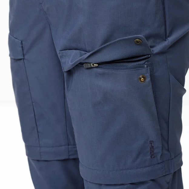 Fjällräven Abisko Hybrid Trail Trs Zip-off W Women’s Trekking trousers Model Angle I 99919