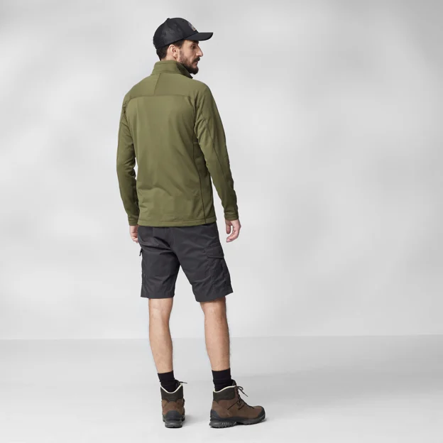 Fjällräven Abisko Lite Fleece Jacket M Men’s Trekking jackets Model Model back 66620