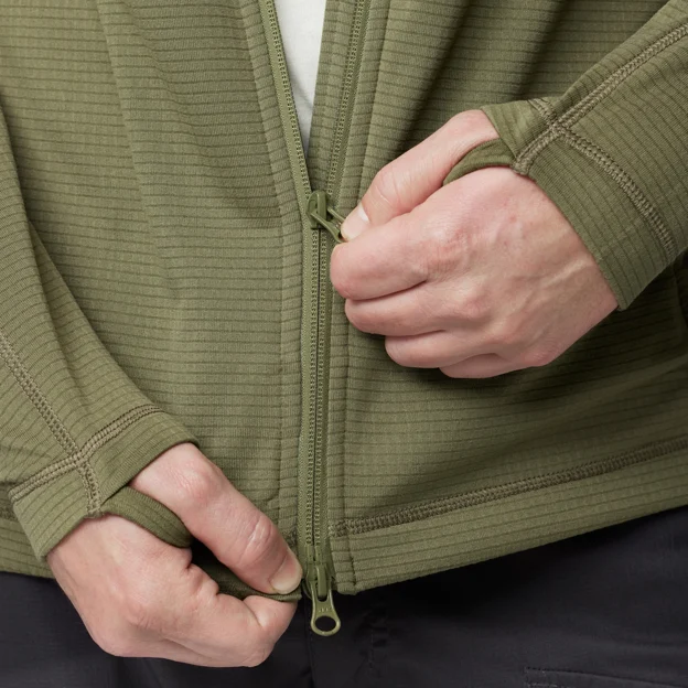 Fjällräven Abisko Lite Fleece Jacket M Men’s Trekking jackets Detail Angle H 66623