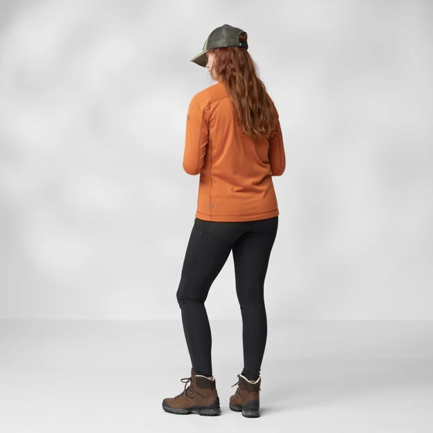 Fjällräven Abisko Lite Fleece Jacket W Women’s Outlet Model Model back 66615
