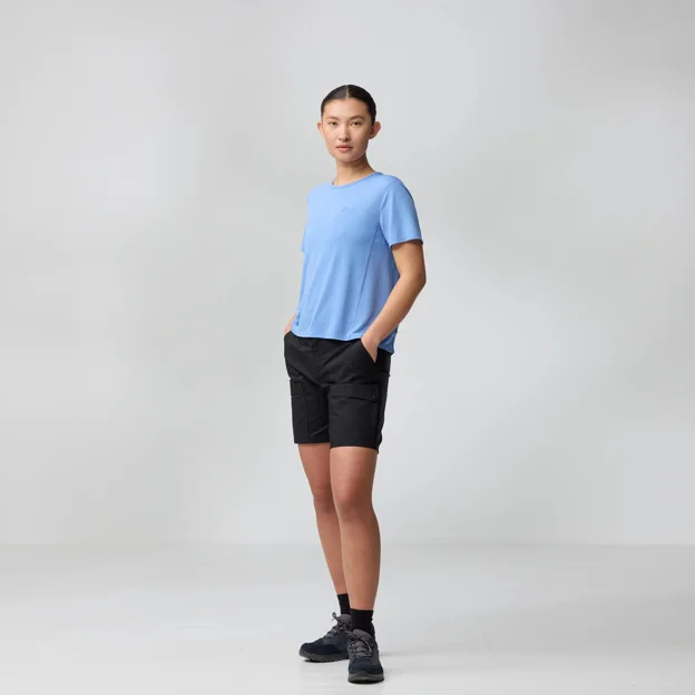 Fjällräven Abisko Lite SS W Women’s T-shirts & tank tops Model Model front 89248