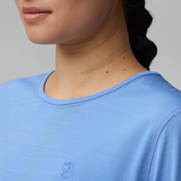 Fjällräven Abisko Lite SS W Women’s T-shirts & tank tops Model Angle G 90232