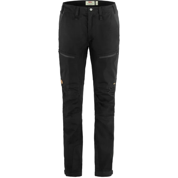 Fjällräven Abisko Lite Trekking Trs W Short Women’s Trekking trousers Black Main Front 84557